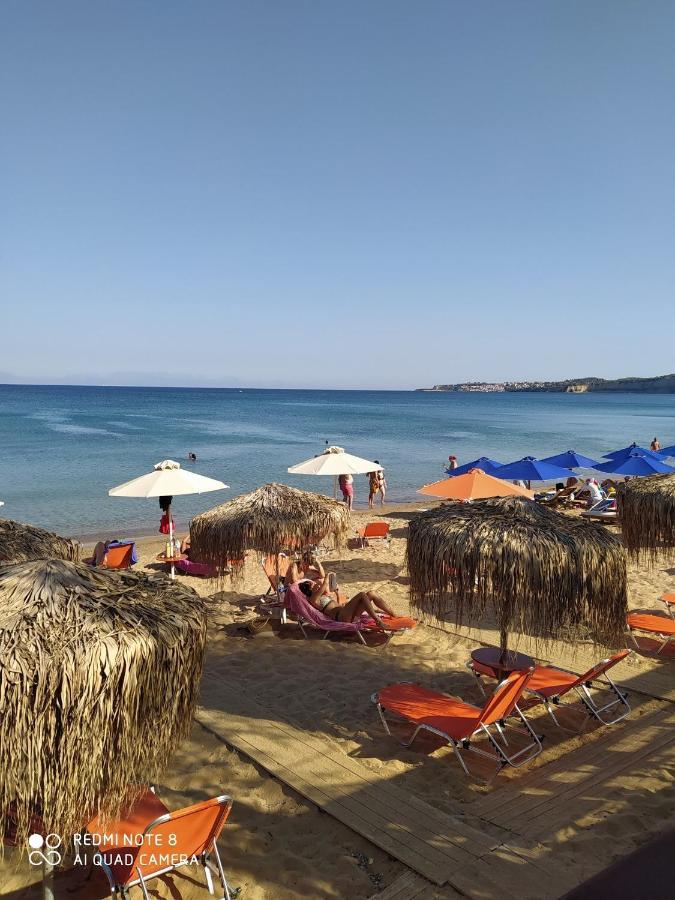Takis Haikos House Two Minutes Walk To The Beach Peroulia Vounária Exteriér fotografie