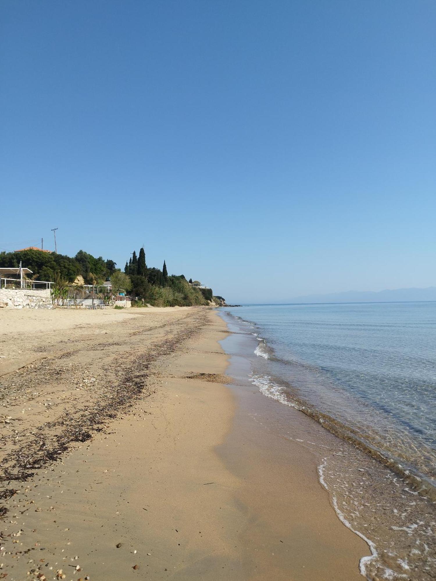 Takis Haikos House Two Minutes Walk To The Beach Peroulia Vounária Exteriér fotografie